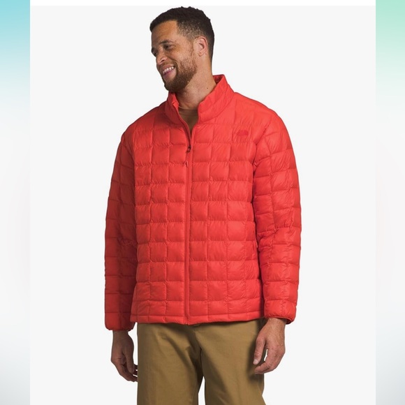 NWT The North Face Men’s Thermoball Eco Jacket – Fiery Red - Picture 4 of 5